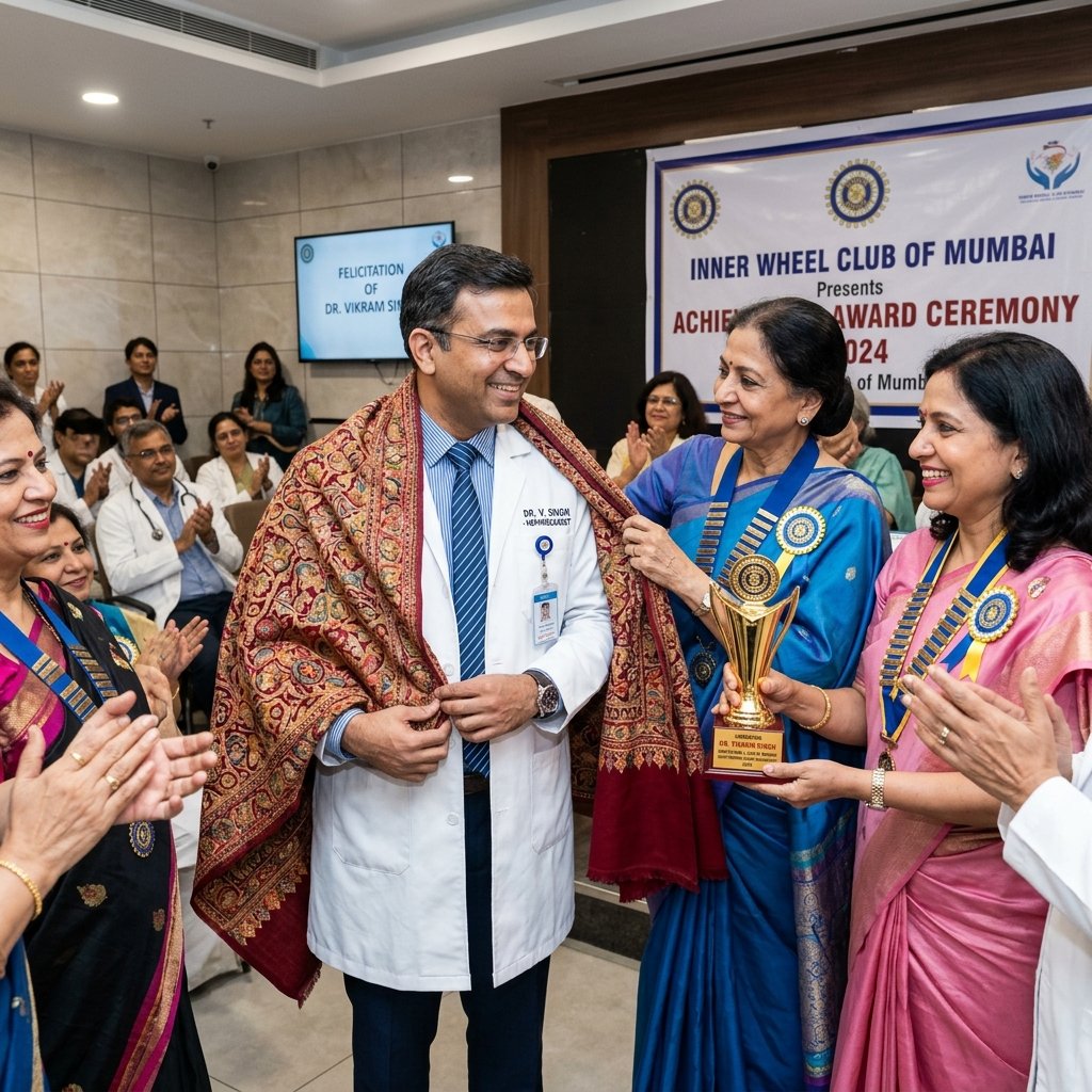 Dr. Abhishek Goyal Honoured on National Doctors' Day